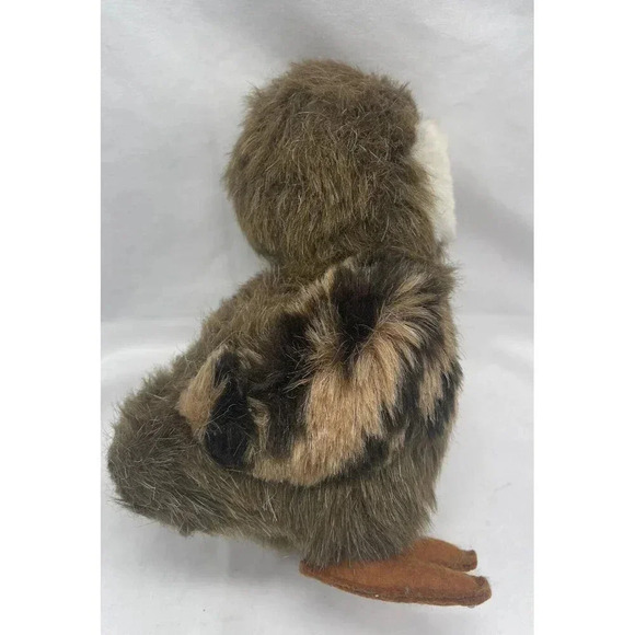 Vintage  Dakin Brown Spotted Owl Plush Bean Filled 8”Stuffed Animal Toy 1980 - Picture 3 of 13